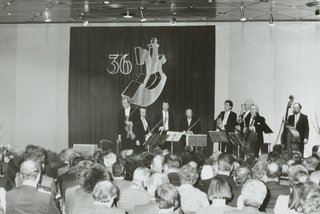 Einweihung Frankenhalle 1985