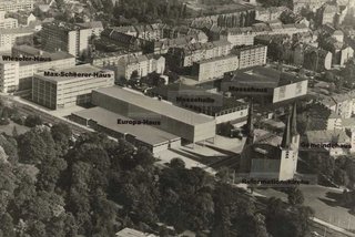 Das Messegelände am Stadtpark
